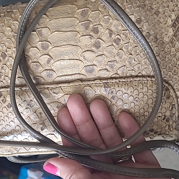 Authentic phyton sling purse - Picture 11 of 13